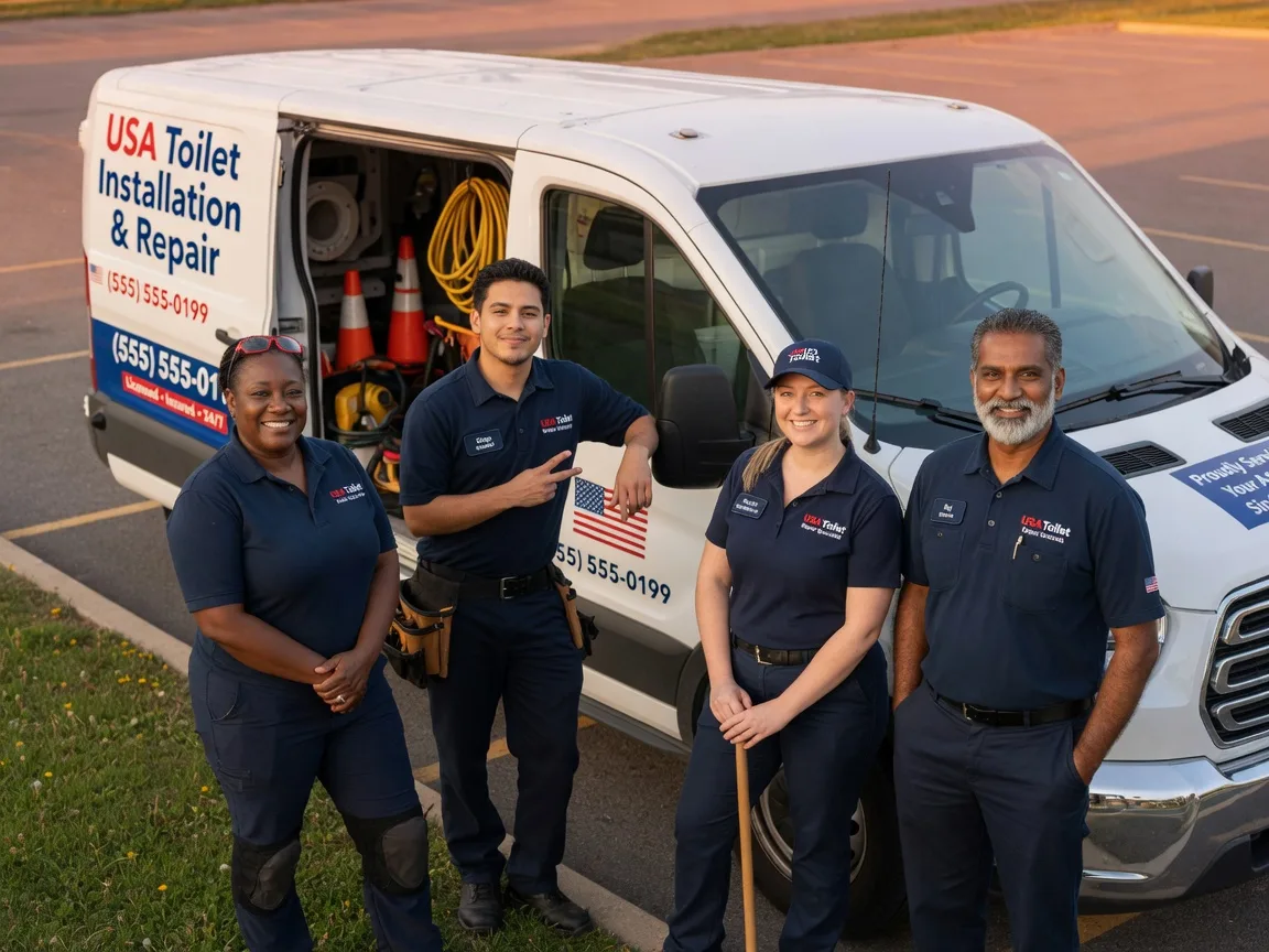 Toilet Installation company in Dover, IL